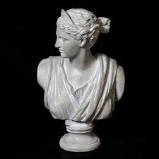 Diana Bust Concrete Statue – ACQUIRE and Company