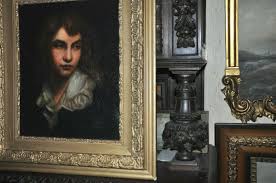 Fine Antique Large Portrait of " young Lad " restored and ...
