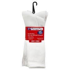 Medipeds Large Non Binding Crew Socks, 1 pack - Walmart.com