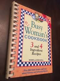 Busy Women's Cookbook by Sharon an Gene McFall | eBay