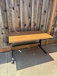 Rolling Desk Table - Desks - Milpitas, California | Facebook ...