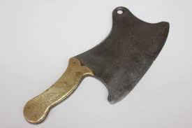 Vintage Butcher's Knife Primitive Meat Axe Hand Forged Kitchen Hatchet Big Meat Knife Kitchen Tool Gift for Men - Etsy