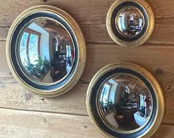 Antique Round Footed Mirror Stand - Etsy