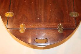 Lot - Regency Style Mahogany Butler's Tray Table