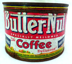 Vintage BUTTER-NUT 1 lb Coffee Tin - PAXTON & GALLAGHER ...