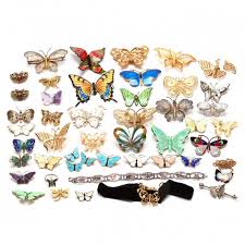 A Group of Butterfly Theme Jewelry (Lot 4084 - Single-Owner ...