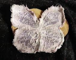 1 Large Lilac Denim Butterfly Patch LL01- Sew on Motif/embellishment -DIY Clothes Bags - Etsy