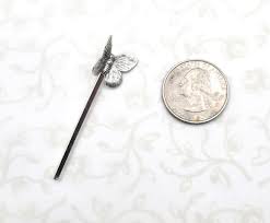 3 Silver Butterfly Bobby Pins, Summer Garden Hair Pins ...