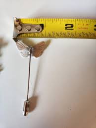 Vintage Stick Pins Butterfly, Fleur-de-lis, Lock And Key ...