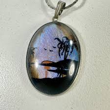 Brazil Rio Beach Setting Pendant Necklace | eBay