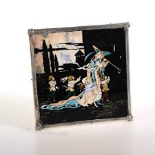 Antique Butterfly Wing Picture Of Pied Piper as645a1459 / YAM1581/9320 - Antiques Atlas