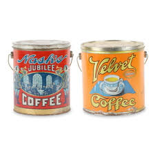 Nash's Jubilee & Velvet Coffee Tins