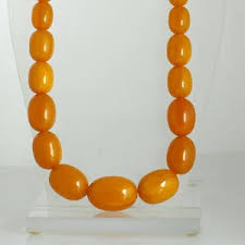 Vintage Art Deco Butterscotch Yolk BAKELITE Necklace/ Yellow Bakelite/ Butterscotch Bakelite 1920's to 1930's Deco Beads - Etsy