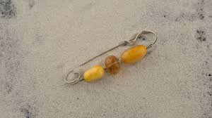 Brooch With Amber, Vintage Amber Jewelry, a Special Gift for ...