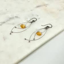 Citrine Tickle Earrings – Plum Bottom Gallery