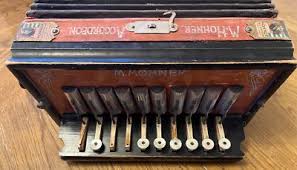 1904 M Hohner Accordion Bronze Reed Gold Medal St Louis Not Working Display | eBay