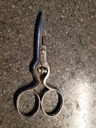Antique Sewing Buttonhole Scissors Prussia, Catt.Cut.Co | eBay