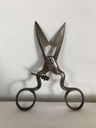 Old Antique Vintage Howard Brothers Bros Adjustable Button Hole Scissors Germany | #3823263636