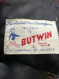 Vintage Butwin Miss Letterman Junior Varsity Jacket Black ...