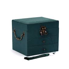 Wholesale Luxury Jewelry Earrings Rings Necklace Storage Organizer Bins Velvet Jewelry Box with Drawer and Lock| Alibaba.com