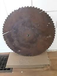 Vintage 28 1/2 Inch Large Rustic Buzz Saw Blade | eBay