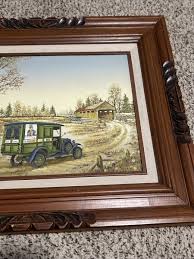 Vintage C. Carson Painting U.S Mail Buggie “I Want You ...