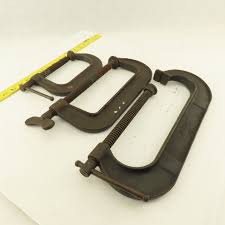 Drop Forged Steel 10" 8" & 5" C-Clamp Tool Lot of 3 ...