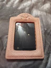 Clay picture frame,handsome design,crack,see pic. | eBay