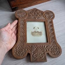 Geschnitzter Holzrahmen Antiker geformter Wandrahmen Art-Deco-Fotorahmen - Etsy.de