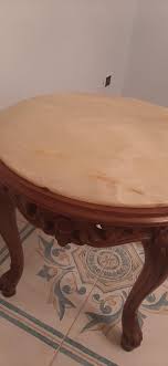 Louis Xv Coffee Table in Carved Wood and Precious Marble ...