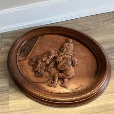 Buy Vintage Hockey Carving: Kim Murray Sports Art Wall Decor ...