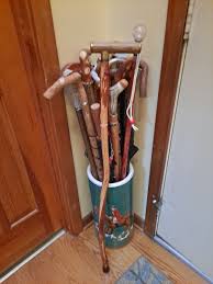 kinky Alaskan DIAMOND 💎 WILLOW CANE/Walking-Stick Oak Metal Designer Handle | eBay