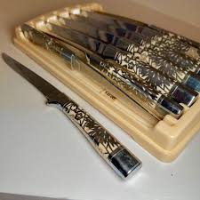 Carvel Hall Steak Knives By Briddell (2K-RG) | EstateSales.org