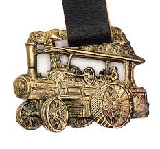 Vintage Case Steam Powered Tractor Shaped Advertising Pocket ...