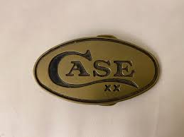 Vintage 1978 Case XX Belt Buckle Solid Brass W R Case and ...