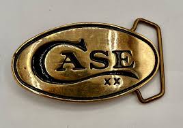 Case Sporting Goods Belt Buckle, Solid Brass With Custom ...