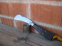 1930s Vintage 1 Blade CASE TESTED XX *** Carbon Hawkbill ...