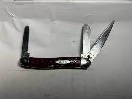 Clip Point Red Collectible Modern Folding Knives 3 Blades ...