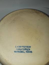Handmade Casey Pottery Marshal Texas Stoneware Vintage Heart Shape Bowl Pour Lip | eBay