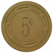 Reno Casino Reno Nevada 5 Cent Chip 1946 | eBay