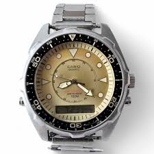 Casio watch men alarm chronograph quartz AMW 320C "The Arnie ...