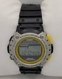 Mens Vintage Casio 1848 Electro-Liminescence Chrono ...