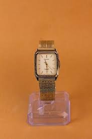 Orient Fuerza Rectangular 34x28mm Mens Quartz Watch | eBay