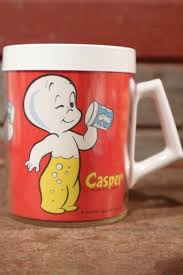 ct-201001-104 Casper / 1960's Plastic Mug - Jack's Mart