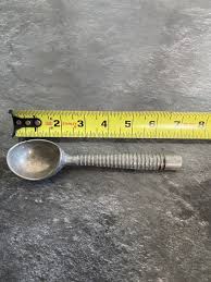 Vintage Ice Cream Scoop Metal Scooper Ribbed Handle Aluminum Rare Taiwan | eBay Australia