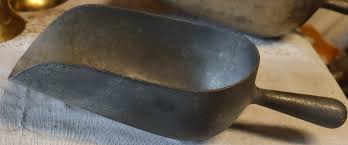 Vintage Cast Aluminum Candy Scoop: Rustic Grain Shovel - Etsy
