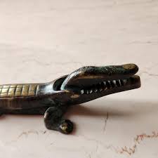 1950s European Bronze Crocodile Nutcracker Walter Bosse ...