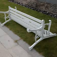 Bohemian Metal Outdoor Backrest Park Bench with Curved Arm - 34" Height - Bronze 150 x 62 x 86 cm