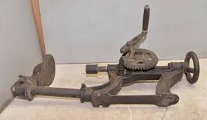 Rare Silver Mfg blacksmith post drill press collectible ...