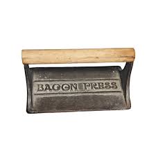 Vintage Cast Iron Bacon Press | EstateSales.org